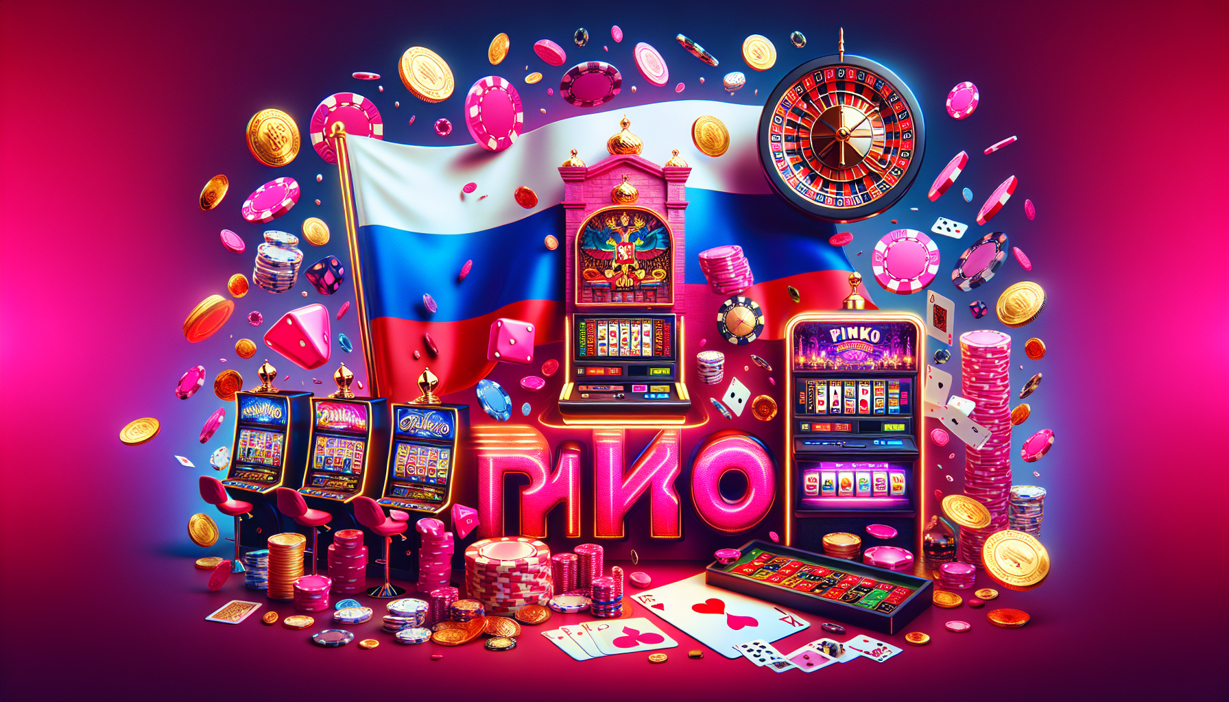 Главная страница онлайн казино Пинко